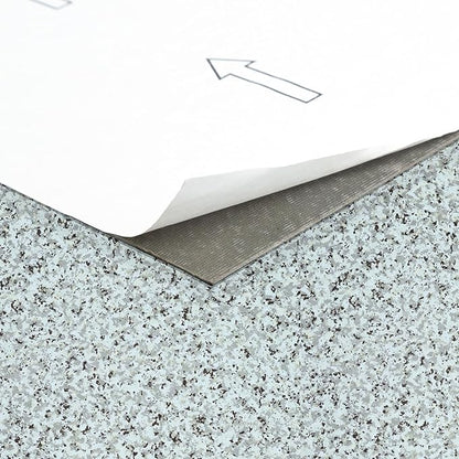Nexus Self Adhesive 12-Inch Vinyl Floor Tiles, 20 Tiles - 12'' x 12'', Mineral Speckle - Peel & Stick, DIY Flooring for Kitchen, Dining Room, Bedrooms & Bathrooms by Achim Home Decor, Grey