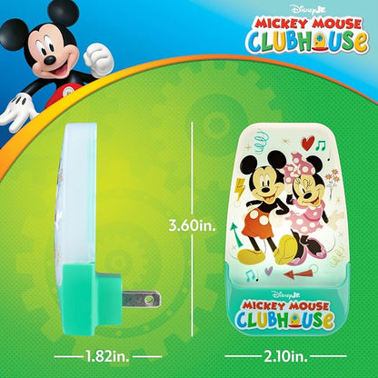 Disney Mickey Mouse Clubhouse LED Night Lights Plug Into Wall NightLight (Pack of 6)
