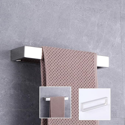 GERZWY Bathroom Hardware Hand Towel Holder SUS 304 Stainless Steel Towel Ring for Bath Kitchen Garage Heavy Duty Wall Mounted, Polished Finish HG1706-JG