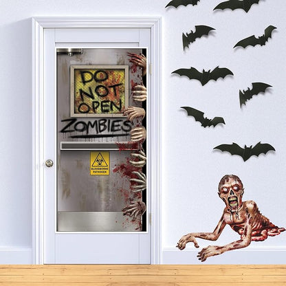 Beistle - Zombies Lab Door Cover - Standard
