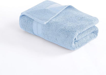 Modern Threads 4-Pack SpunLoft Bath Sheet Blue 35x66