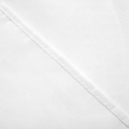 River Dream Fabric Snap-in Shower Curtain Liner Replacement: Removable to Attach, White, 70x54 | Water Repellent, for No Hook Shower Curtain, Snap On/Off & Removable Replacement Liner, 70W x 54H Standard Size