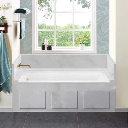 Swiss Madison Voltaire 60" x 30" Left-Hand Drain Alcove Bathtub