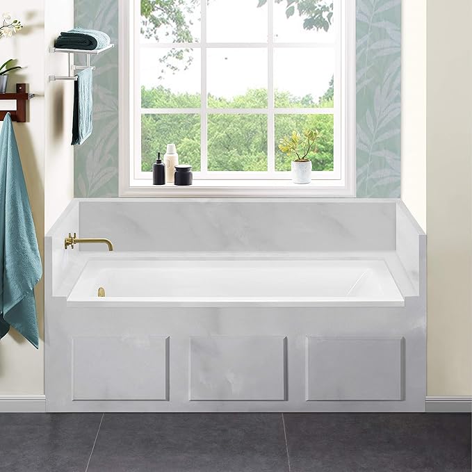 Swiss Madison Voltaire 60" x 32" Left-Hand Drain Alcove Bathtub