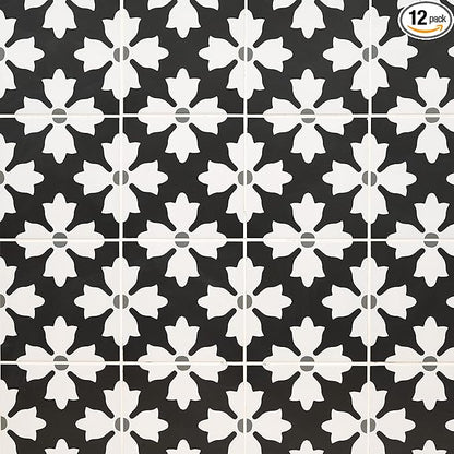 MSI Kasbah Encaustic 8 in. x 8 in. Matte Porcelain Wall Tile for Bathroom, Floor, Kitchen Backsplash and Countertop