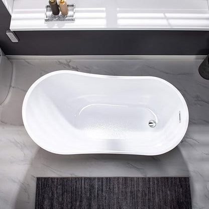 WOODBRIDGE B0006-C-Drain&O Bathtub, Chrome