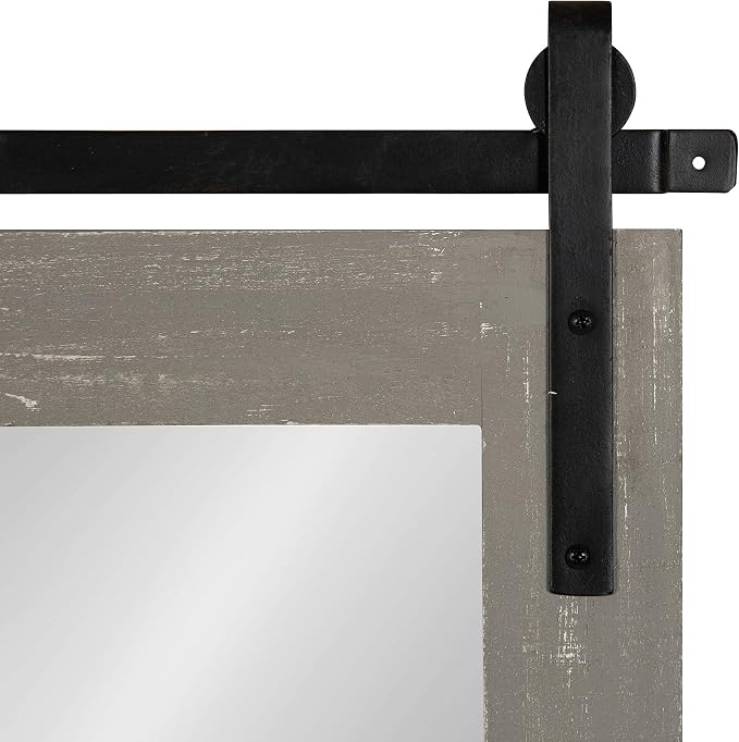 Kate and Laurel Cates Farmhouse Wall Mirror