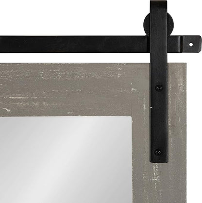 Kate and Laurel Cates Farmhouse Wall Mirror