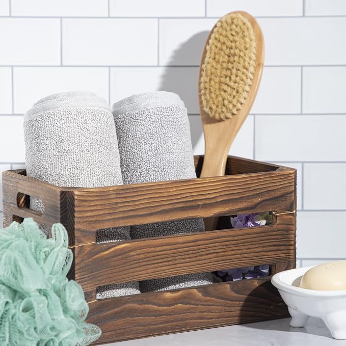 Rae Dunn Hand Towels, Embroidered Decorative Hand Towel for Kitchen and Bathroom, 100% Cotton, Wash/Dry, 16"x 28"