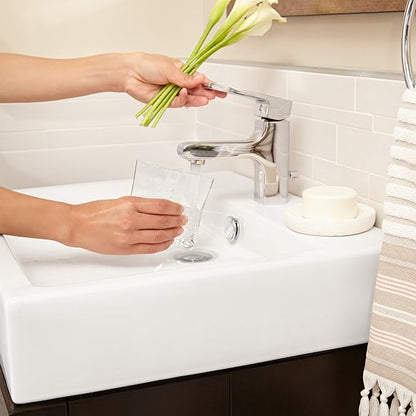 American Standard 0621.001.020 Studio Above Counter Rectangular Vessel Sink, White