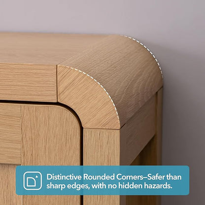 Premium Bathroom Wall Cabinet, Engineered Wood Medicine Cabinet with Soft-Close Doors & Child-Safe Rounded Edges, Modern Farmhouse Storage Organizer for Laundry, Kitchen