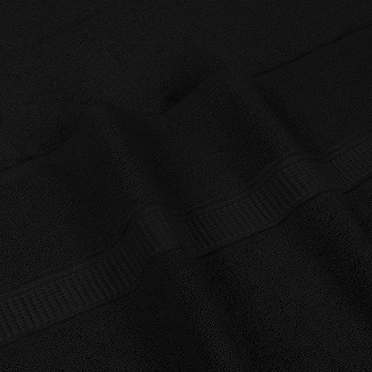 Utopia Towels Luxurious Jumbo Bath Sheet 1 Piece, 600 GSM, 35 by 70 Inches, 100% Ring Spun Cotton, Highly Absorbent and Quick Dry Extra Large Bath Towel, Super Soft Towel, Black