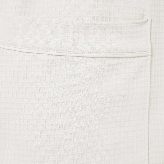 Amazon Essentials Women's Lightweight Cotton Waffle Mid-Length Bathrobe (Available in Plus Size)