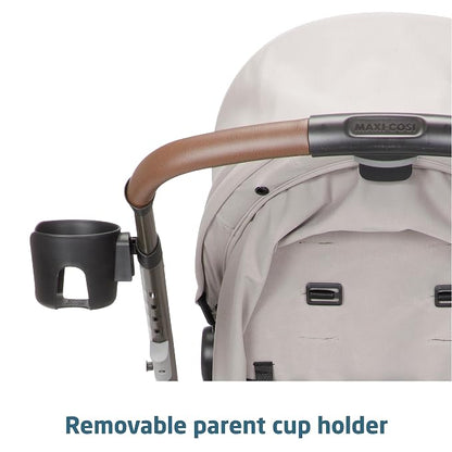 Maxi-Cosi Zelia 2 Luxe 5-in-1 Modular Travel System, New Hope Tan