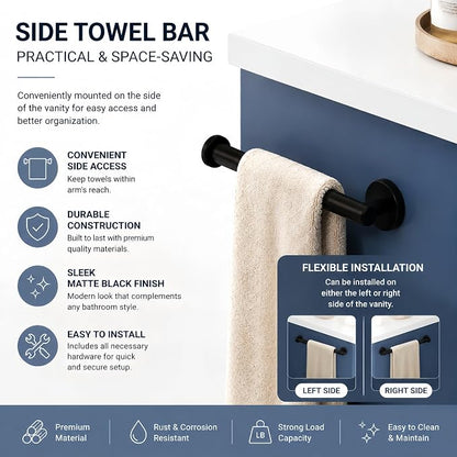 Bellemave 48" Bathroom Vanity with Sink, Bathroom vanities, Green Bathroom Vanity with Drawers, Sink Cabinet, Navy Blue, 48"