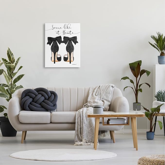 Fashion Still Life Cityscape, 24 x 30 Inch Canvas Wall Art | Stupell Industries · By Amanda Greenwood · Ready to hang · Fashion decor for home or office · Made in USA