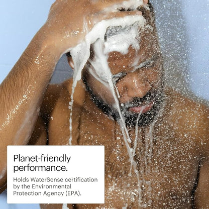 Brondell Nebia Yuba Fixed Shower Head, 5- Setting, Precision Nozzle, Chrome