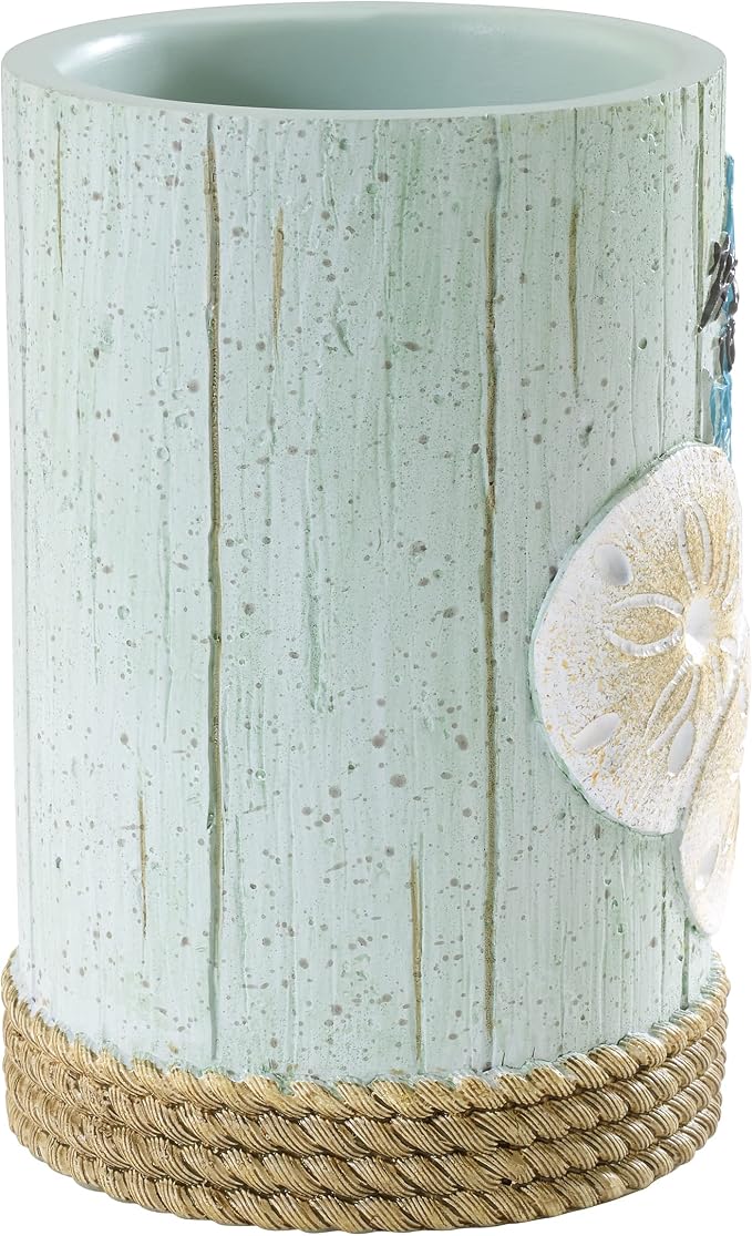 Avanti Linens - Tumbler, Guest Bathroom Essenrtials, Coastal Home Decor (Beachcomber Collection)