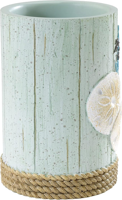 Avanti Linens - Tumbler, Guest Bathroom Essenrtials, Coastal Home Decor (Beachcomber Collection)