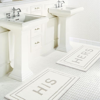 Mohawk Home Hers Flint 1' 8" x 2' 10" Bath Mat