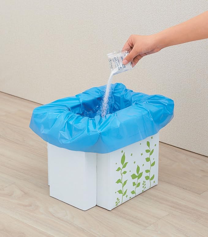 Emergency assembly toilet (japan import)