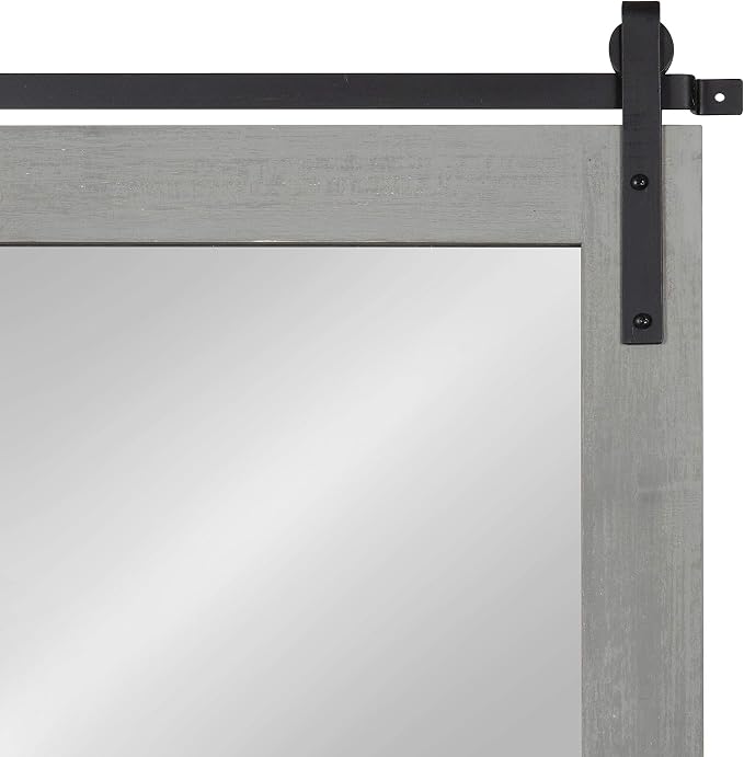 Kate and Laurel Cates Farmhouse Wall Mirror