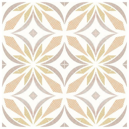 MORCART 20PCS 7.87" x 7.87" Peel and Stick Floor Tile, Orange | Self-Adhesive DIY Vinyl Flooring, Removable and Waterproof Tile Sticker for Bathroom, Kitchen, Wall, Bedroom, Stairs