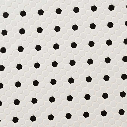 MSI Adelaide White 10.16 in. x 11.73 in. Hexagon Matte Porcelain Floor and Wall Tile Tile for Kitchen Backsplash, Bathroom, Accent Wall Tile, and Shower Wall Tile,