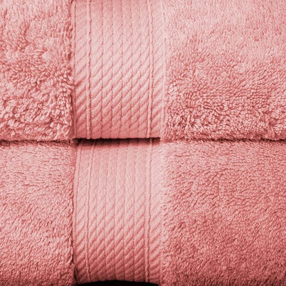 Superior Egyptian Cotton Ultra Plush & Absorbent, 10 Piece Set, Tea Rose | Quick Dry, Soft Luxury Towel Set, Bath Essentials, Guest Bath, Spa, 2 Bath, 4 Hand, 4 Face Towels, Madeline Towels