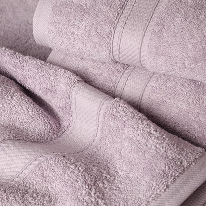 Superior Egyptian Cotton Plush & Absorbent, Bath Towel Set of 4, Purple | Quick Dry, Soft Luxury Towel Set, Bath Essentials for Bathroom, Guest Bath, Spa, 4 Piece Bath, Madeline Towels