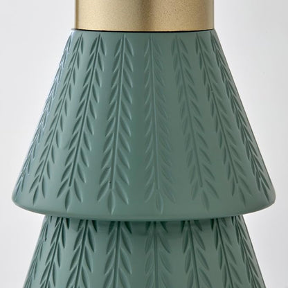 Home Christmas Christmas Winter Pines Soap/Lotion Dispenser, Green | For use in the bathroom, kitchen, bar or any sink space. Great for seasonal use and for Airbnb, lodge & cabin décor