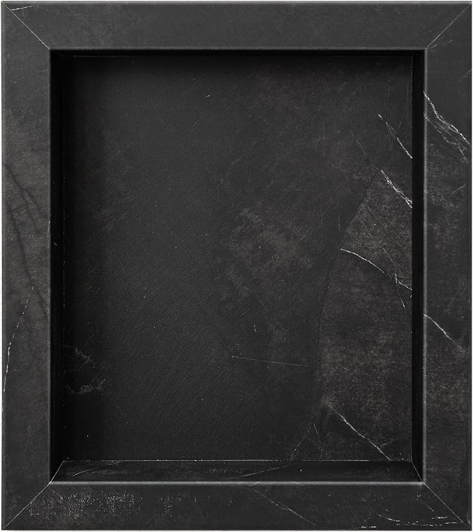 Palisade 17.5 in x 15.5 in Vinyl Shower Niche Black Ice | Waterproof Shower Insert