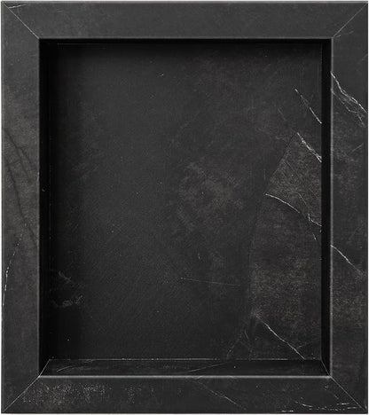 Palisade 17.5 in x 15.5 in Vinyl Shower Niche Black Ice | Waterproof Shower Insert