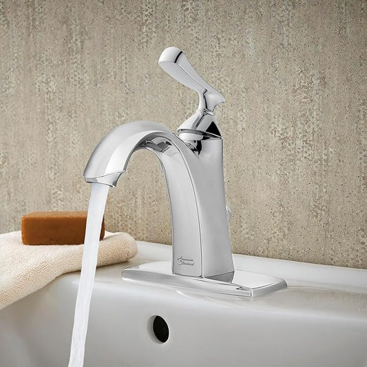 American Standard 7413101.002 Chatfield Single Hole Single-Handle Bathroom Faucet, 1.2 GPM, Chrome