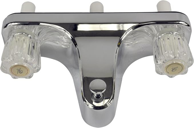 Danco Mobile Home RV Tub Shower Center-Set Faucet, 8 in, Chrome (33156X)