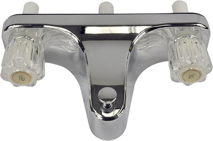 Danco Mobile Home RV Tub Shower Center-Set Faucet, 8 in, Chrome (33156X)