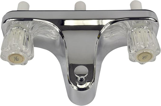 Danco Mobile Home RV Tub Shower Center-Set Faucet, 8 in, Chrome (33156X)
