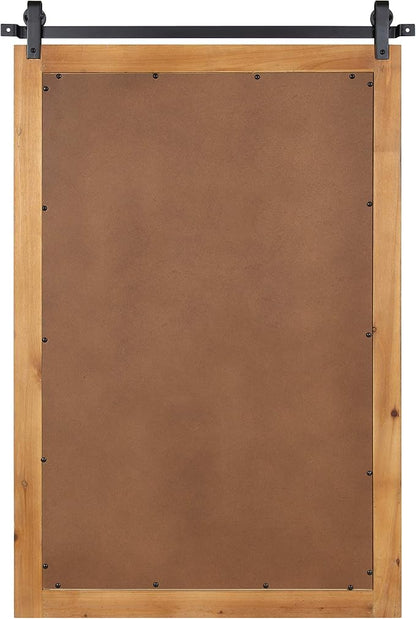 Kate and Laurel Cates Farmhouse Wall Mirror
