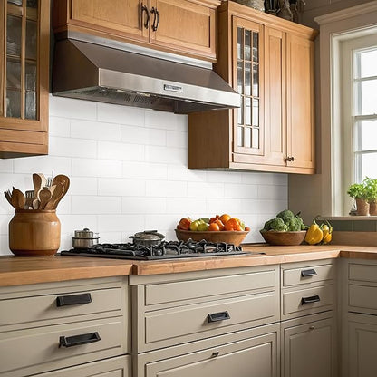 MSI White Glossy Ceramic Subway Tile - Bathroom, Kitchen Backsplash, Accent Wall, Shower - Sample