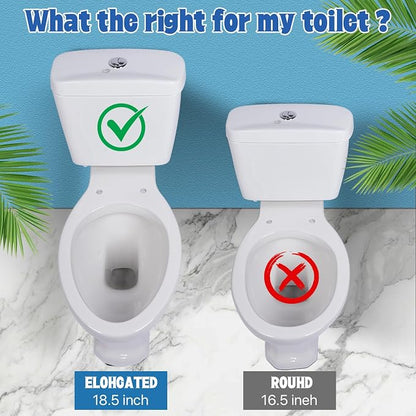 Elongated Bidet Toilet Seat Non-Electric Swash Ecoseat,Quiet-Close,Self Cleaning Dual Nozzle System,White Bidet Attachment with Brass inlet,Easy Installation