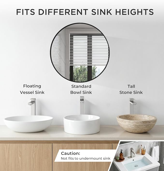 FORIOUS Vessel Sink Faucet Single Hole, Brushed Nickel Tall Bathroom Faucet | Modern Tall Single Handle Space Saving Design, with Pop up Drain for Basin Bowl Vanity Lavatory Residential/Commercial Use