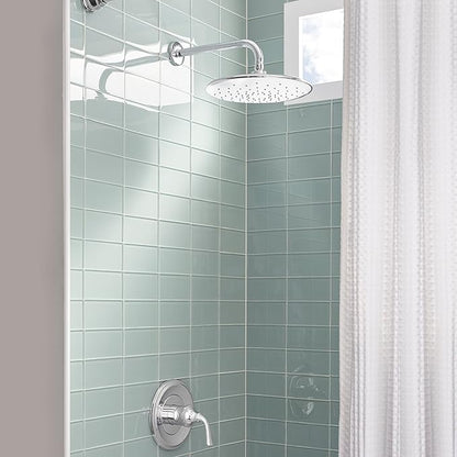 American Standard 9038001.295 Spectra Water Saving Rain Shower Head 11-inch 1.8 GPM, Brushed Nickel