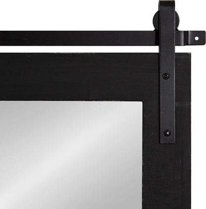 Kate and Laurel Cates Farmhouse Wall Mirror