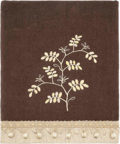 Avanti Linens - Bath Towel, Soft & Absorbent Cotton Towel (Willow Collection, Mocha)