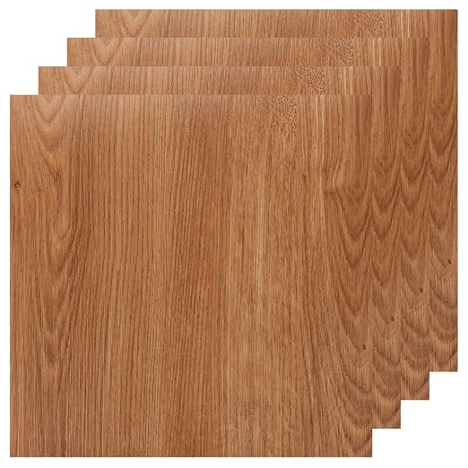40 Sheet Vinyl Flooring 12x12 Inch Peel and Stick Floor Tile Waterproof Wood Grain Flooring Tile Clearance Self Adhesive Vinyl Floor Tiles Sticky Laminate Flooring Stick on Bathroom Kitchen RV