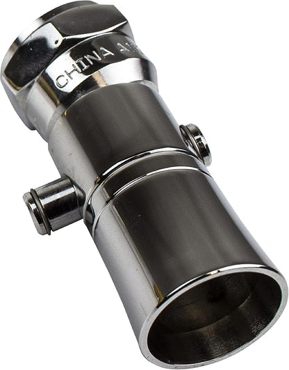 LDR Industries 520 1100CP-18 Water Saving Showerhead with Push Button Flow Control, Chrome Plated Brass