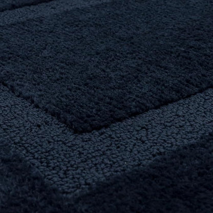 Mohawk Home Prestige Casual Solid Navy Blue 2' X 3' 4" Bath Mat Perfect for Bathroom