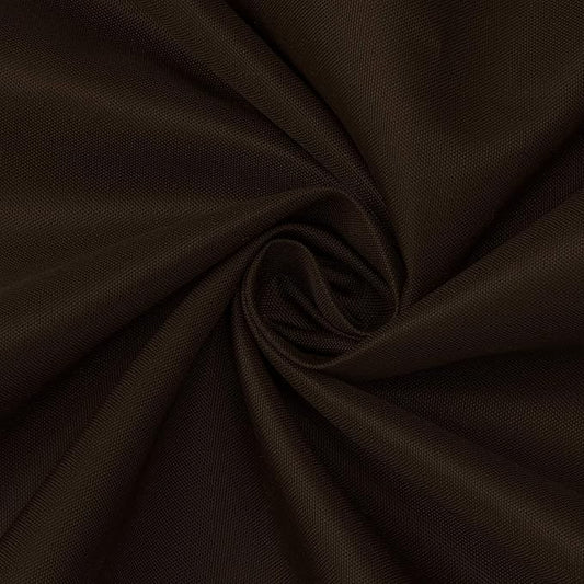 N&Y HOME Fabric Shower Curtain or Liner with Magnets - Brown Shower Curtain for Bathroom with Hotel Quality, Machine Washable - Brown, 72x72