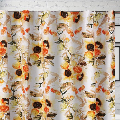 Greenland Home Fashions Fabric Sensations Shower Curtain, Stylish Bathroom Decor, Machine Washable, 72 inches x 72 inches, Somerset