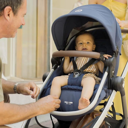 Maxi-Cosi Zelia 2 Luxe 5-in-1 Modular Travel System, New Hope Tan